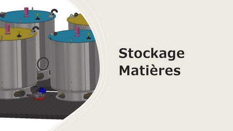 Stockage Matières polyol et iso